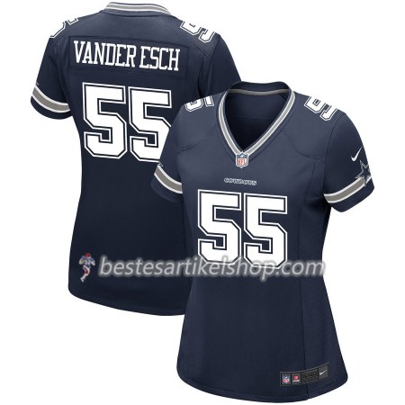Damen Dallas Cowboys Trikot Leighton Vander Esch 55 Nike Navy